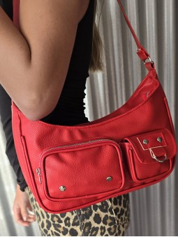 Shoulder Bag Peggy Rojo