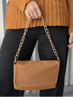 Cartera Clarice Tostado