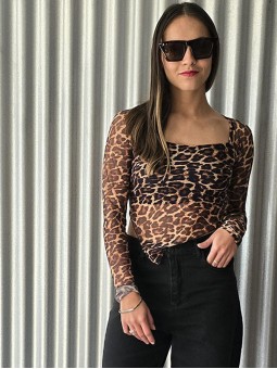 Top Jane Animal Print