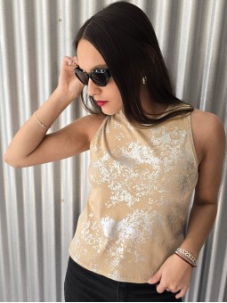 Musculosa Idalia Beige