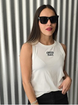 Musculosa Amour Blanco