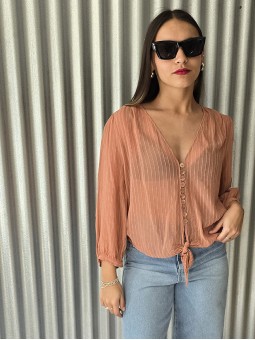 Camisa Amparo Durazno