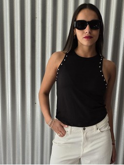 Musculosa Ágatha Negro