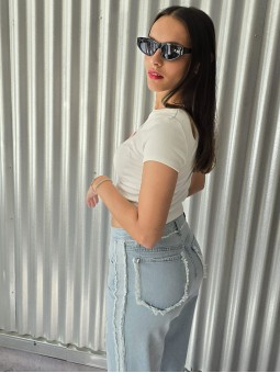 Wide Leg Mallorca Celeste