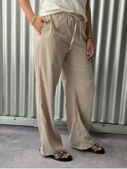 Pallazo Lino Recife Beige