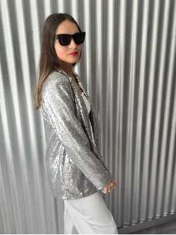 Blazer Amatista Plata