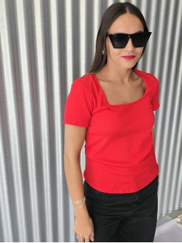 Remera Gadea Rojo