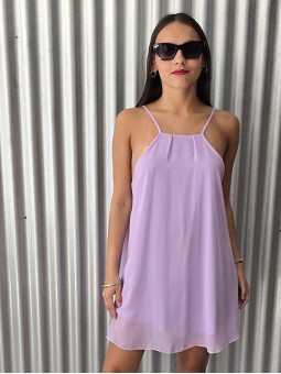 Vestido Simona Lavanda