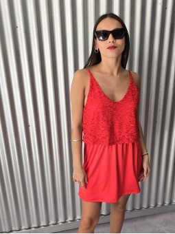 Vestido Lexy Rojo