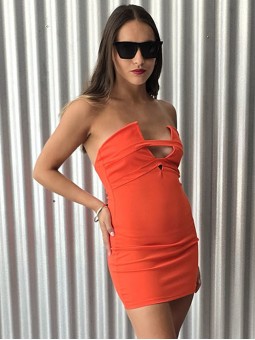 Vestido Aitana Coral