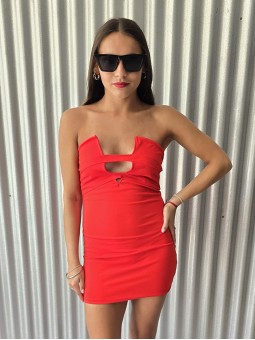 Vestido Aitana Rojo
