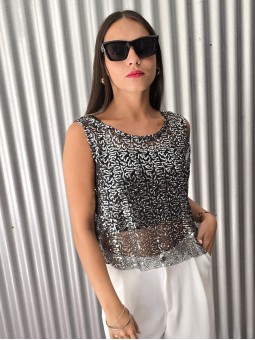 Musculosa Ranhia Plata