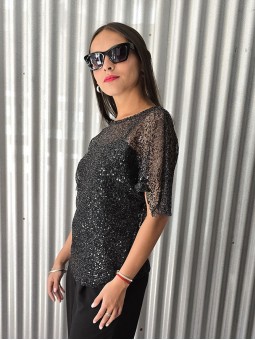 Blusa Cantabria Negro