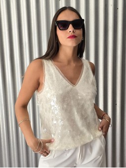 Musculosa Amira Blanco