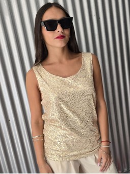 Musculosa Chiara Oro