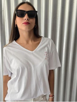 Remera Le Soleil Blanco