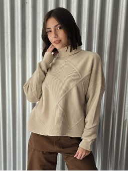 Polera Harvey Beige
