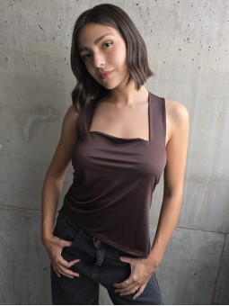 Top Camille Chocolate