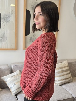 Sweater Berna Terracota