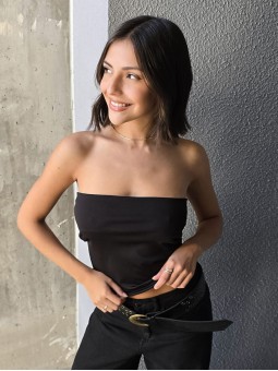 Strapless Bombay Negro