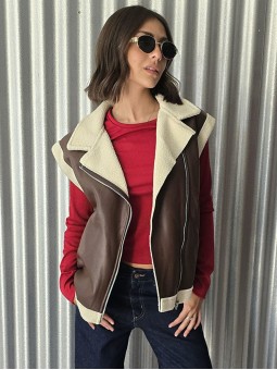 Chaleco Harley Chocolate