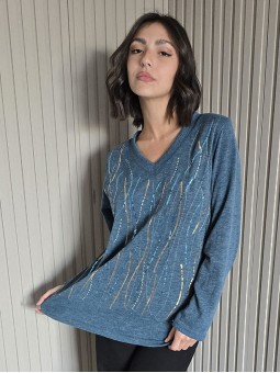 Sweater Toronto Azulino