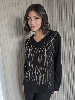 Sweater Toronto Negro