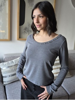 Remera Ankara Gris