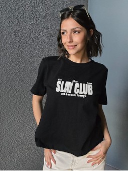 Remera Slay Negro