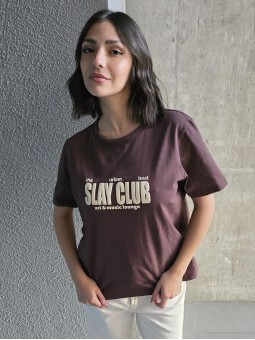 Remera Slay Chocolate