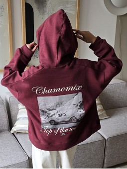 Maxibuzo Chamomix Bordó