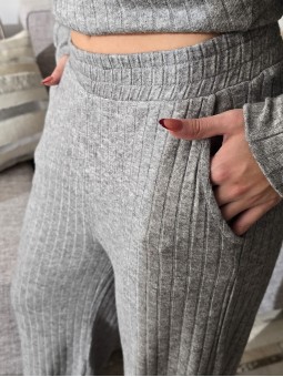 Pantalón Bardot Lanilla Gris