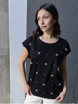 Remera Rufina Negro