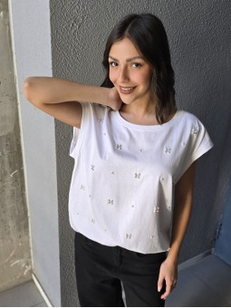 Remera Rufina Blanco
