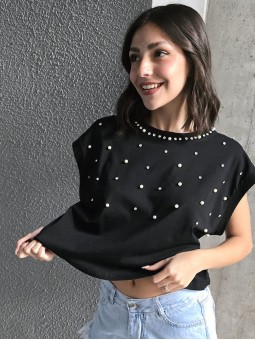 Remera Zafira Negro