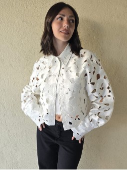 Camisaco Nácar Blanco