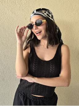 Musculosa Cler Negro