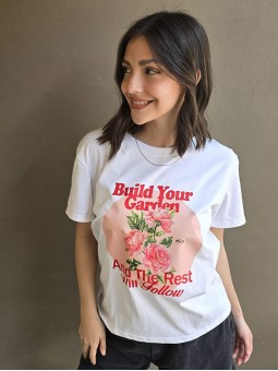 Remera Garden Blanco