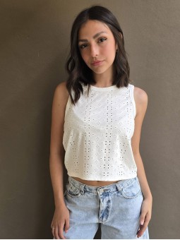 Musculosa Sunset Blanco