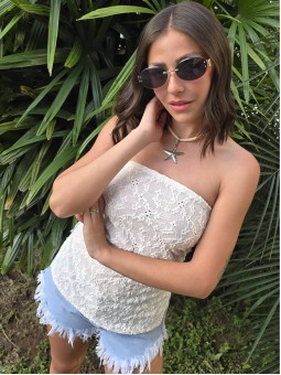 Top Valentine Blanco