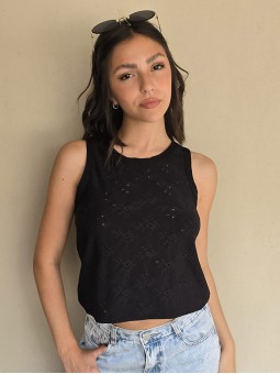 Musculosa Sunset Negro