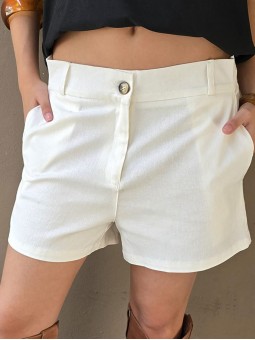 Short Holiday Blanco