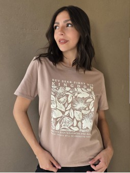 Remera Botanicals Beige