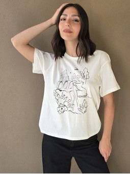 Remera Italian Crema