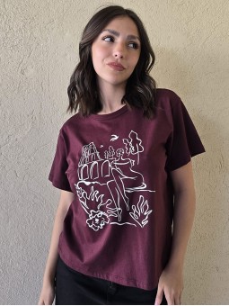 Remera Italian Bordo