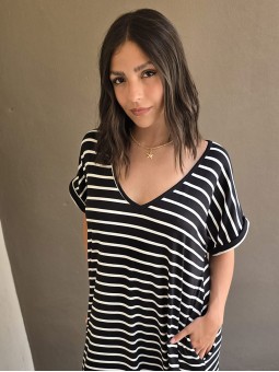 Vestido Marítimo Negro