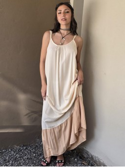 Vestido Riviera Crema