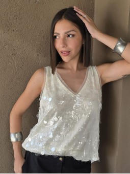 Musculosa Monaco Blanco