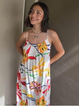 Vestido Lotus Blanco