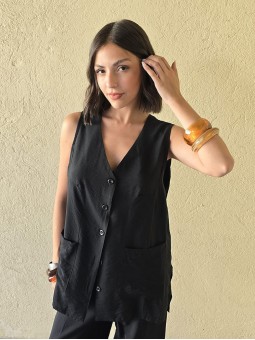 Chaleco Memphis Negro